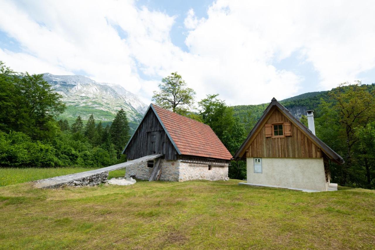 Cottages Kravanja Trenta Bagian luar foto