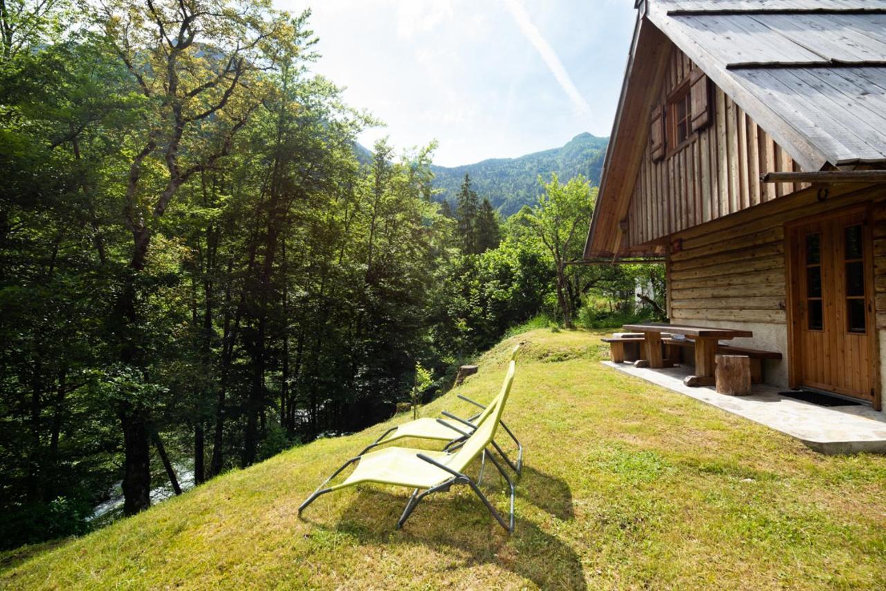 Cottages Kravanja Trenta Bagian luar foto
