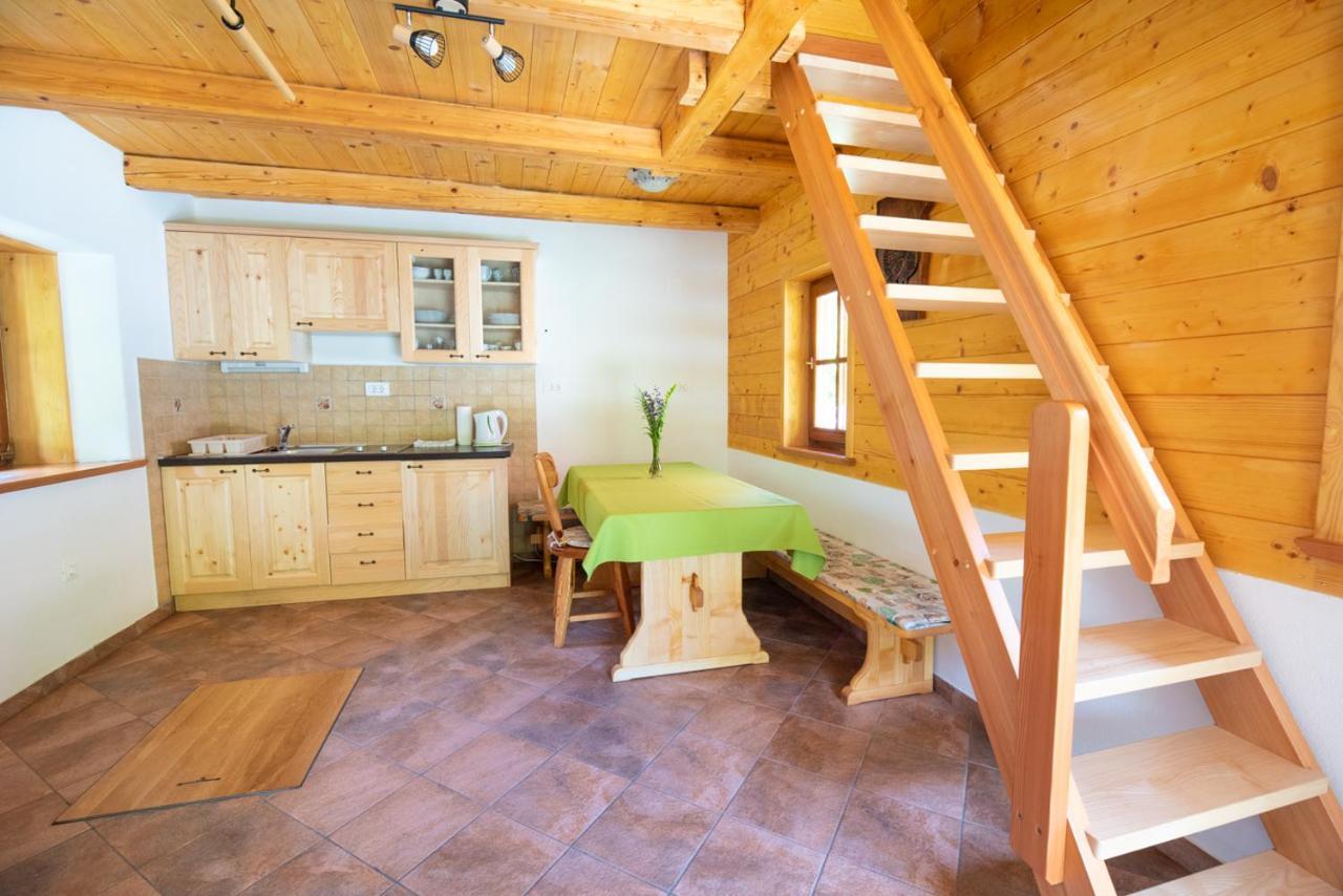 Cottages Kravanja Trenta Bagian luar foto